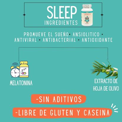 a SLEEP by SKY: Melatonin & Olive Leaf Extract (90 capsules)