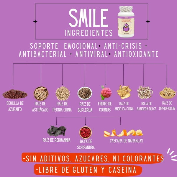 😊 Smile – Emotional Balance &amp; Stress Support: (100 capsules)