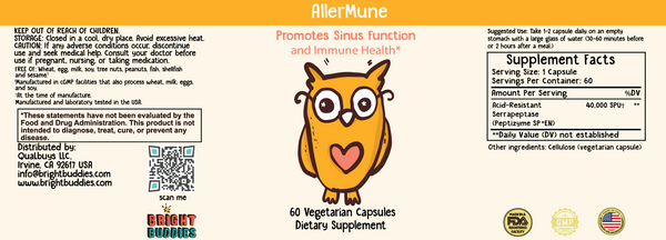 NEW - AllerMune – Powerful Support for Immunity & Seasonal Allergies 60 capsules 🌿