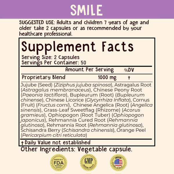 a SMILE  by SMILEY: Happy Mood (100 capsules)